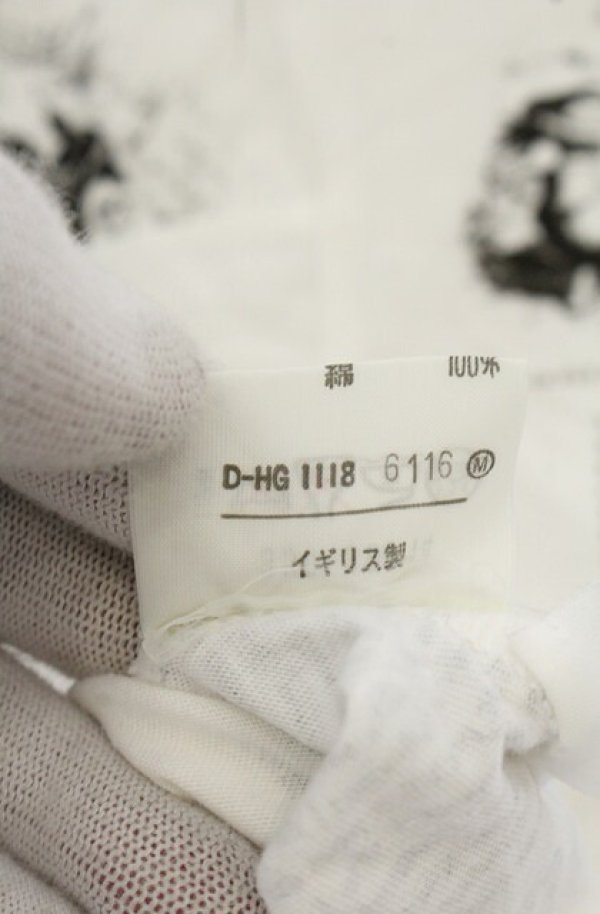 画像8: 【Vintage放出】ヴィヴィアンウエストウッド 中古 / ファーブルプリントカットソー M ホワイト  O-26-07-25-1004-to-YM-OS (8)