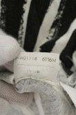 画像7: 【Vintage放出】ヴィヴィアンウエストウッド 中古 / カラーオーブ刺繍ストライプ五分袖ショートトップス M ブラックｘホワイト  O-26-07-25-1005-ts-YM-OS (7)