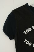 画像2: 【Vintage放出】ヴィヴィアンウエストウッド 中古 / T.F.T.L Tシャツ S ブラックｘホワイト  O-26-07-25-1006-ts-YM-OS (2)