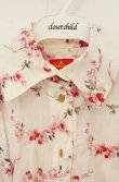 画像2: 【Vintage放出】ヴィヴィアンウエストウッド 中古 / 小梅プリントブラウス  II ホワイト  O-26-07-25-1008-bl-YM-OS (2)