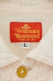 画像6: 【Vintage放出】ヴィヴィアンウエストウッド 中古 / コットンワイドブラウス L ピンク  O-26-07-25-1009-bl-YM-OS (6)