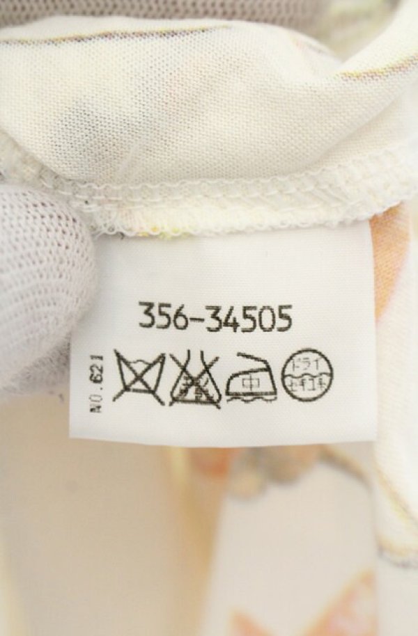 画像7: 【Vintage放出】ヴィヴィアンウエストウッド 中古 / シーモンスターTシャツ 8 アイボリー  O-26-07-25-003-ts-YM-OS (7)