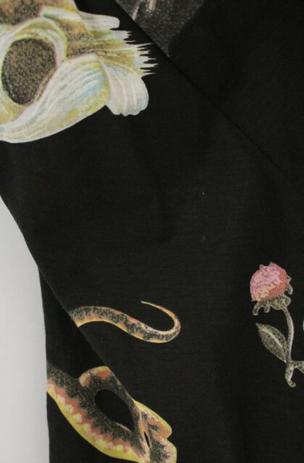 画像4: 【Vintage放出】ヴィヴィアンウエストウッド 中古 / シーモンスターTシャツ 10 ブラック  O-26-07-25-004-ts-YM-OS (4)