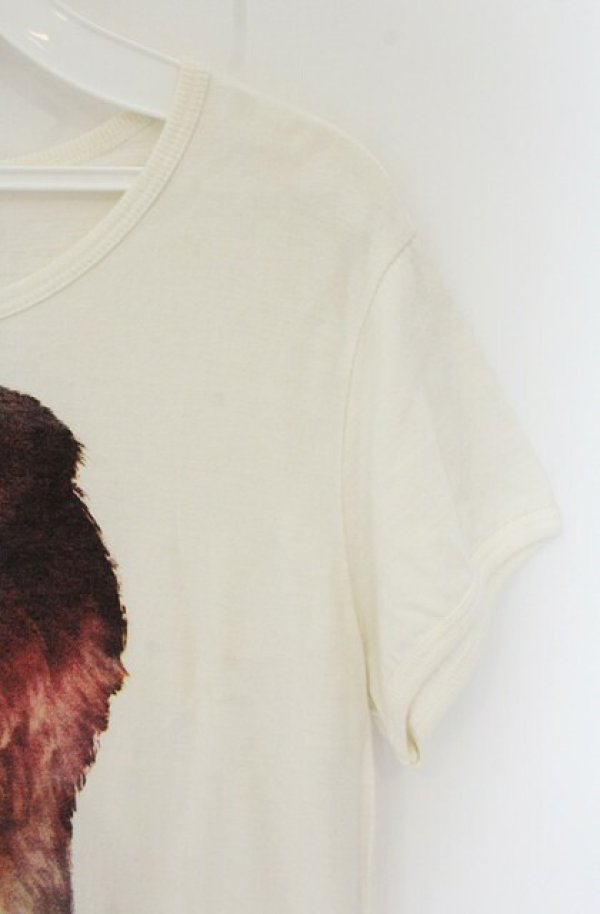 画像3: 【Vintage放出】ヴィヴィアンウエストウッド 中古 / コリーTシャツ S ホワイト  O-26-07-25-007-ts-IG-OS (3)