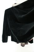 画像5: 【Vintage放出】ヴィヴィアンウエストウッド 中古 / サロンヴェルヴェットローブジャケット  ブラックｘマルチ  O-26-07-25-001-jc-YM-OS (5)