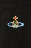画像3: ヴィヴィアンウエストウッド 中古 / カラーオーブ刺繍カーディガン L ブラック  O-26-08-02-002-to-YM-OS (3)