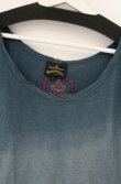 画像2: ANGLOMANIA 中古 / バック刺繍入リドレープトップス S ブルー系×褪セ加工  O-26-08-02-020-to-IG-OS (2)