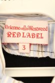 画像6: ヴィヴィアンウエストウッド 中古 / ボウタイシャツレイヤード風トップス 3 ブラック×サックスストライプ  O-26-08-02-023-to-IG-OS (6)
