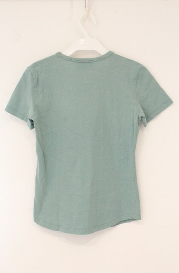 画像4: ヴィヴィアンウエストウッド 中古 / カラーオーブ刺繍Tシャツ S ミント  O-26-08-02-026-ts-IG-OS (4)