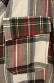 画像4: ANGLOMANIA 中古 / タータンチェックジャケット M ホワイトチェック  O-26-08-02-030-jc-IG-OS (4)