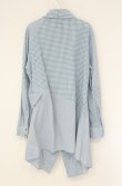 画像5: ヴィヴィアンウエストウッド MAN 中古 / ブロックチェックアシンメトリーシャツ 48 サックス×ホワイト  O-26-08-02-034-bl-IG-OS (5)