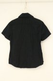 画像5: ヴィヴィアンウエストウッド 中古 / カラーオーブ刺繍半袖ブラウス  I ブラック  O-26-08-02-040-bl-IG-OS (5)