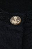 画像2: ヴィヴィアンウエストウッド 中古 / カラーオーブ刺繍カーディガン M ブラック  O-26-08-02-042-to-YM-OS (2)