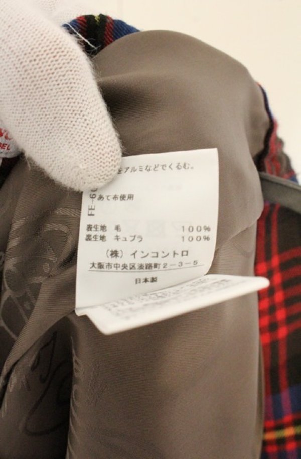 画像5: ヴィヴィアンウエストウッド 中古 / タータンチェックトラウザーパンツ 00 マルチ  O-26-08-02-048-pa-YM-OS (5)