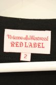 画像6: ヴィヴィアンウエストウッド 中古 / 単色オーブ刺繍変形カットワンピース 2 ブラック  O-26-08-02-005-op-IG-OS (6)