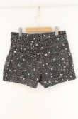 画像4: ヴィヴィアンウエストウッド 中古 / ミルキーウェイデニムショートパンツ 2 グレー  O-26-08-02-051-pa-IG-OS (4)