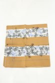 画像2: ヴィヴィアンウエストウッド 中古 / ハンカチーフ  ベージュ ×グラフィティオーブ柄  O-26-08-02-069-gd-IG-OS (2)