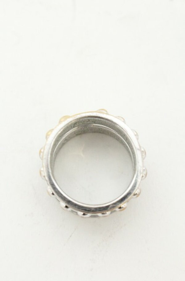 画像4: ヴィヴィアンウエストウッド 中古 / MARCELLA RING（マーセラリング） S（約11号） シルバー×ブラック  O-26-08-02-072-rg-IG-OS (4)
