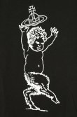 画像2: ヴィヴィアンウエストウッド 中古 / サティアプリントTシャツ XS ブラック  O-26-08-02-007-ts-YM-OS (2)