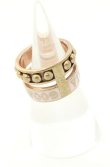 画像3: ヴィヴィアンウエストウッド 中古 / MARCELLA RING（マーセラリング） M（約12号） ゴールド×ピンク  O-26-08-02-073-rg-IG-OS (3)