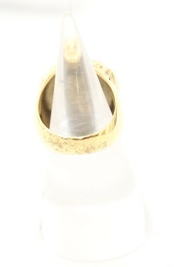 画像4: ヴィヴィアンウエストウッド 中古 / 【復刻】TUDOR ROSE リング S（約12号） ゴールド  O-26-08-02-074-ac-IG-OS (4)