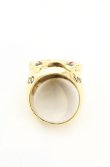 画像5: ヴィヴィアンウエストウッド 中古 / 【復刻】TUDOR ROSE リング S（約12号） ゴールド  O-26-08-02-074-ac-IG-OS (5)