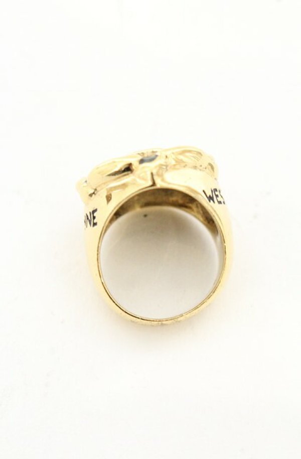 画像6: ヴィヴィアンウエストウッド 中古 / 【復刻】TUDOR ROSE リング S（約12号） ゴールド  O-26-08-02-074-ac-IG-OS (6)