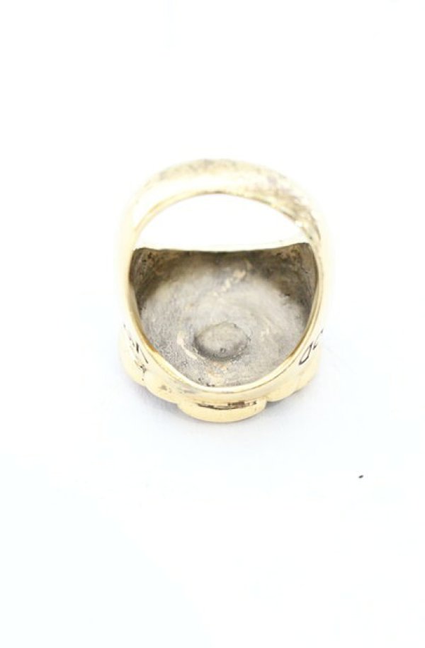 画像7: ヴィヴィアンウエストウッド 中古 / 【復刻】TUDOR ROSE リング S（約12号） ゴールド  O-26-08-02-074-ac-IG-OS (7)