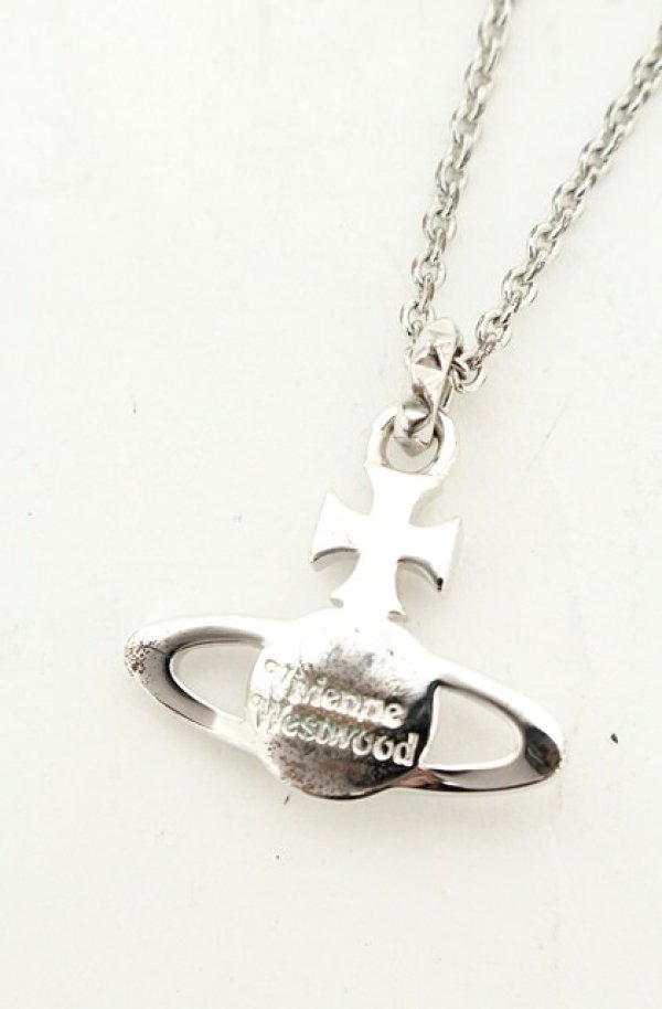 画像4: ヴィヴィアンウエストウッド 中古 / メイフェアバスレリーフネックレス  シルバー  O-26-08-02-078-nl-YM-OS (4)