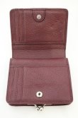 画像6: ヴィヴィアンウエストウッド 中古 / GRAIN LEATHER 口金折リ財布  ワイン  O-26-08-02-088-wa-YM-OS (6)