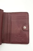 画像7: ヴィヴィアンウエストウッド 中古 / GRAIN LEATHER 口金折リ財布  ワイン  O-26-08-02-088-wa-YM-OS (7)
