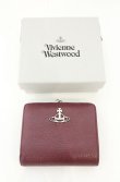 画像9: ヴィヴィアンウエストウッド 中古 / GRAIN LEATHER 口金折リ財布  ワイン  O-26-08-02-088-wa-YM-OS (9)