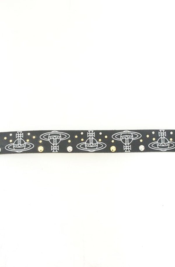 画像6: ヴィヴィアンウエストウッド 中古 / スタッズベルト  ブラック  O-26-08-02-092-gd-IG-OS (6)