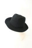 画像2: ヴィヴィアンウエストウッド MAN 中古 / ポークパイハット  ブラック  O-26-08-02-098-ha-IG-OS (2)