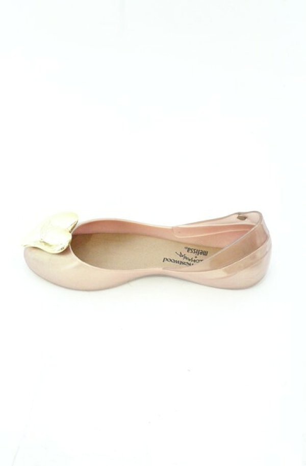 画像7: ヴィヴィアンウエストウッド×Melissa 中古 / クイーンII シューズ 23.5cm シャンパンゴールド  O-26-08-02-102-sh-YM-OS (7)
