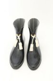 画像2: ヴィヴィアンウエストウッド×Melissa 中古 / レインブーツ JPN24 1/2cm ブラック  O-26-08-02-104-sh-IG-OS (2)