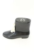 画像4: ヴィヴィアンウエストウッド×Melissa 中古 / レインブーツ JPN24 1/2cm ブラック  O-26-08-02-104-sh-IG-OS (4)