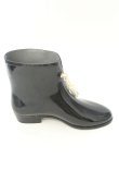 画像5: ヴィヴィアンウエストウッド×Melissa 中古 / レインブーツ JPN24 1/2cm ブラック  O-26-08-02-104-sh-IG-OS (5)