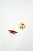 画像2: ヴィヴィアンウエストウッド 中古 / リップクラッチピン  レッドｘブラックｘゴールド  O-26-08-16-029-gd-YM-OS (2)