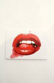 画像2: ヴィヴィアンウエストウッド 中古 / LIPマグネット  ホワイトｘレッド  O-26-08-16-035-gd-YM-OS (2)