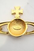 画像4: ヴィヴィアンウエストウッド 中古 / neo bass relirf neckless（ネオバスレリーフネックレス）  ゴールドｘイエロー  O-26-08-16-004-ac-YM-OS (4)