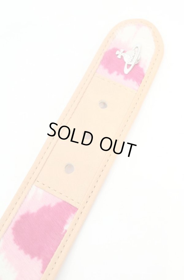 画像3: ヴィヴィアンウエストウッド 中古 / ピンクハラコレオパード ドッグカラー   O-26-08-16-047-gd-YM-OS (3)
