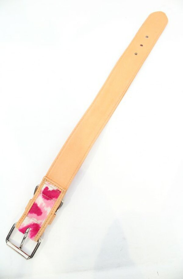 画像4: ヴィヴィアンウエストウッド 中古 / ピンクハラコレオパード ドッグカラー   O-26-08-16-047-gd-YM-OS (4)