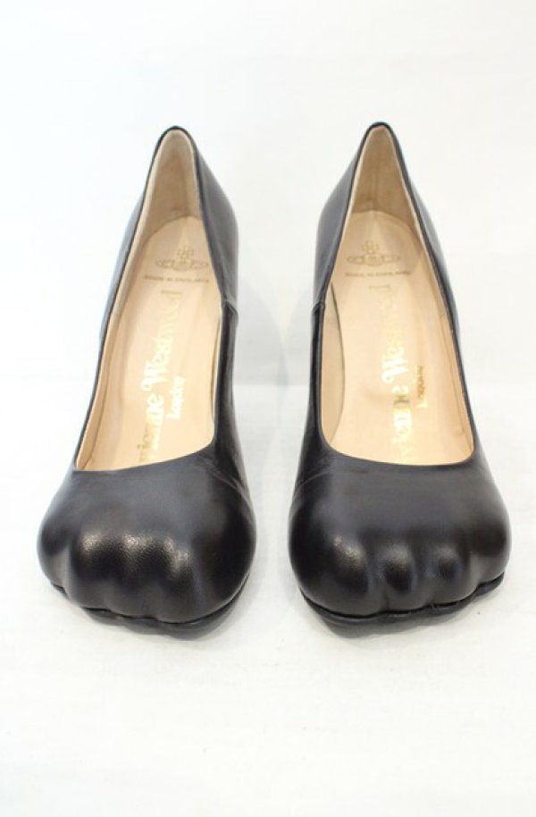 画像3: ヴィヴィアンウエストウッド 中古 / 猫足パンプス 5（約23.5cm） ブラック  O-26-08-16-059-sh-YM-OS (3)