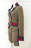 画像4: ヴィヴィアンウエストウッド 中古 / ナポレオンニットジャケット＆ニットパンツ 双方2 カーキｘマルチ  O-26-08-30-017-su-YM-OS (4)