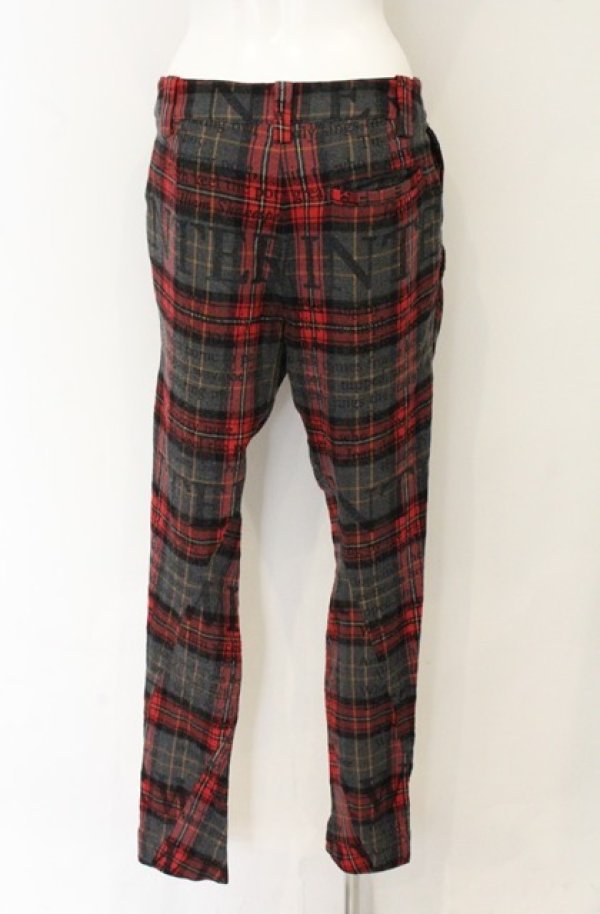 画像7: ヴィヴィアンウエストウッド 中古 / シェイクスピアショートブルゾン＆カンガルーパンツ JKT2：パンツ1 レッドｘグレー  O-26-08-30-019-jc-YM-OS (7)
