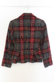 画像12: ヴィヴィアンウエストウッド 中古 / シェイクスピアタータンベッティーナ＆パンツ JKT2：PNT1 レッドｘグレー  O-26-08-30-003-su-YM-OS (12)