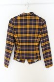 画像13: ヴィヴィアンウエストウッド 中古 / タータン変形ジャケット＆パンツ 双方38 イエローｘパープル  O-26-08-30-004-su-YM-OS (13)