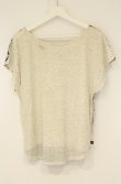 画像4: ヴィヴィアンウエストウッド Anglomania and Lee 中古 / ロープ転写Tシャツ XS アイボリー  O-26-08-30-1016-ts-YM-OS (4)