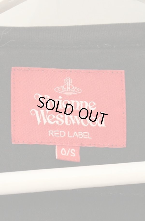画像5: ヴィヴィアンウエストウッド 中古 / RED LABEL プリントカットワンピース O/S ブラック  O-26-08-30-1020-op-YM-OS (5)